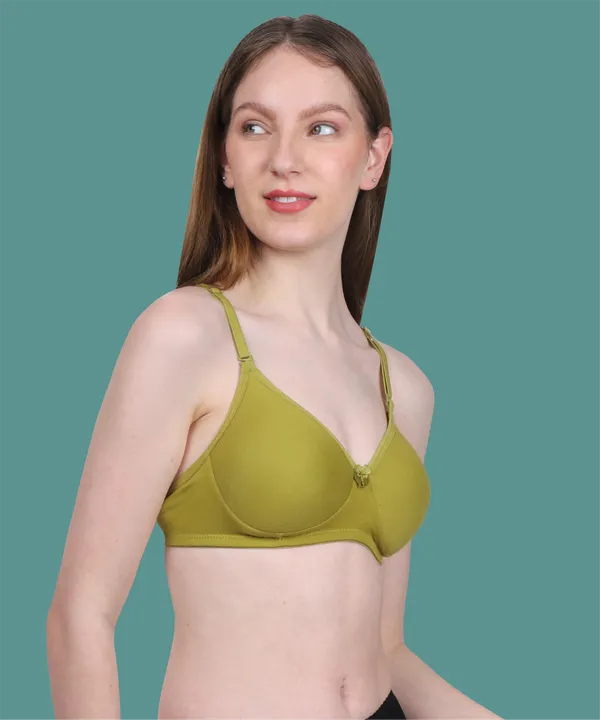 Arise_Beauty_Comfirt_Fit_M-green_T-shirt_Bra,_(Padded),_Wire-free
