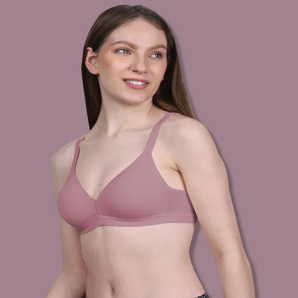 Light_mauve_Spandex_Couture_Comfort_Wire-Free_&_Padded_Bra_For_Women