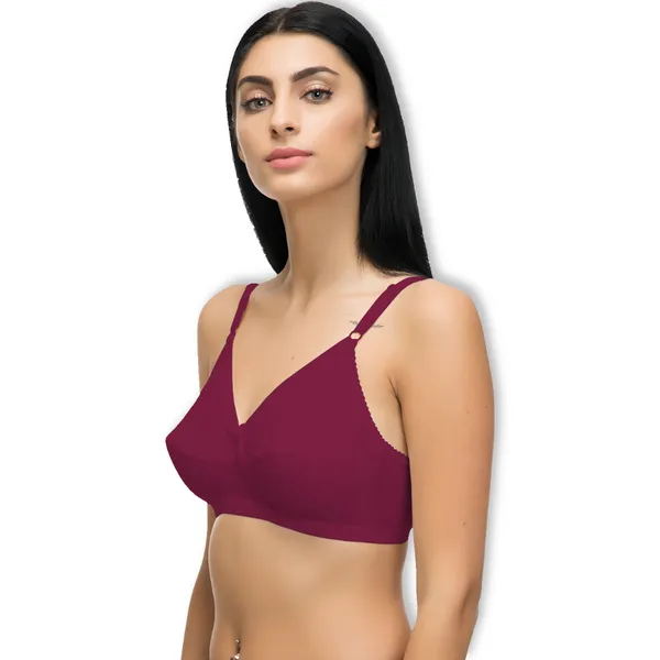 Magenta_Cotton_Blend_Full_Coverage_Non_Padded_&_Wire_Free_Hosiery_Bra_For_Women