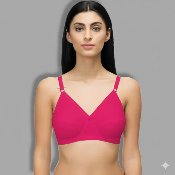 Deep_Pink_Cotton_Blend_Full_Coverage_Non_Padded_&_Wire_Free_Hosiery_Bra_For_Women