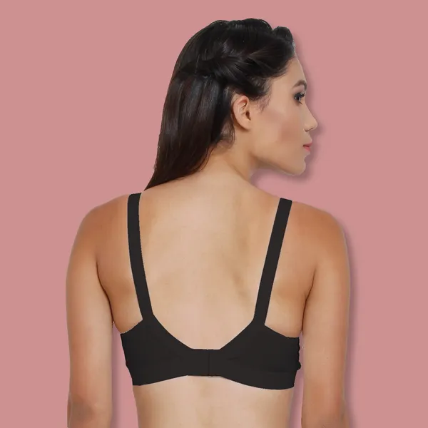 Arise_Beauty_full_coverage_black,_non_padded,_wire_free,_100%_cotton_bra