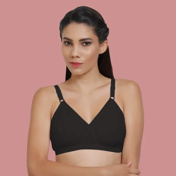 Arise_Beauty_full_coverage_black,_non_padded,_wire_free,_100%_cotton_bra