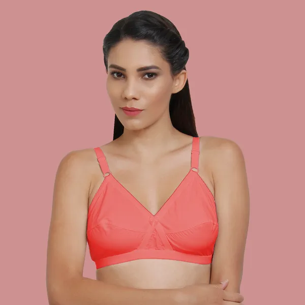 Arise_Beauty_full_coverage_orange,_non_padded,_wire_free,_100%_cotton_bra