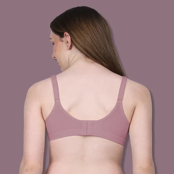 Arise_Beauty_Couture_Comfort_Combo_(D-Red_Been/Black),_wire-free,_padded-bra