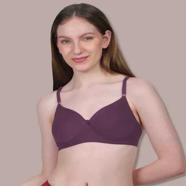 Wax_Berry_Spandex_Luxe_Stretch_Lightly_Padded_&_Wire-Free_Bra_For_Women