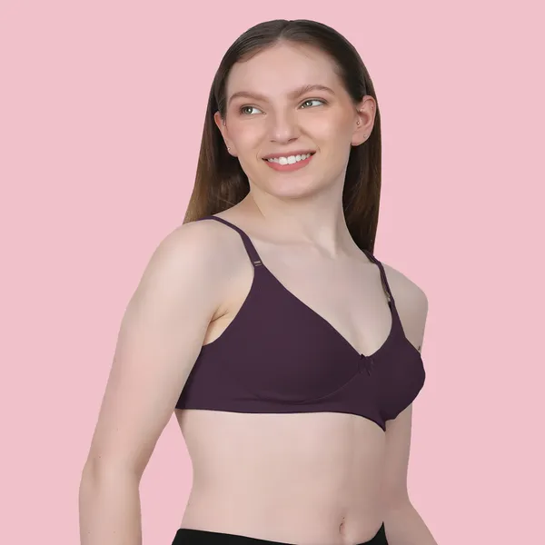 Wax_Berry_Cotton_Blend_Comfirt_Fit_Non_Padded_&_Wire-Free_Seamless_Bra_For_Women
