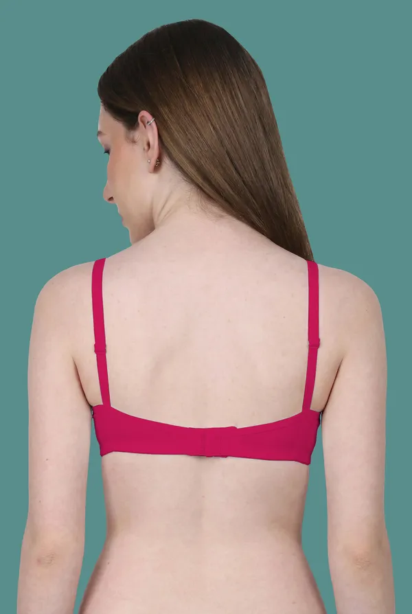 Arise_Beauty_Comfirt_Fit_Deep-pink_T-shirt_Bra,_(Padded),_Wire-free