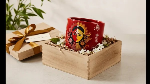 Nivirescent_Goddess_Red_Handcrafted_Terracotta_Planter_for_Indoor_Plants_|_Hand-Painted_Clay_Flower_Pot_|_Decorative_Planters_for_Home_Decor,_Living_Room_&_Pooja_Corner_|_11.4cm_Dia_x_10cm_Height
