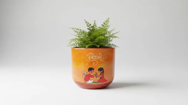 Raksha_Bandhan_Terracotta_Planter_|_Handcrafted_Brother_Sister_Plant_Pot_|_Unique_Rakhi_Gift_|_Decorative_Indoor_Flower_Pot_for_Home_Decor,_Desk_&_Balcony