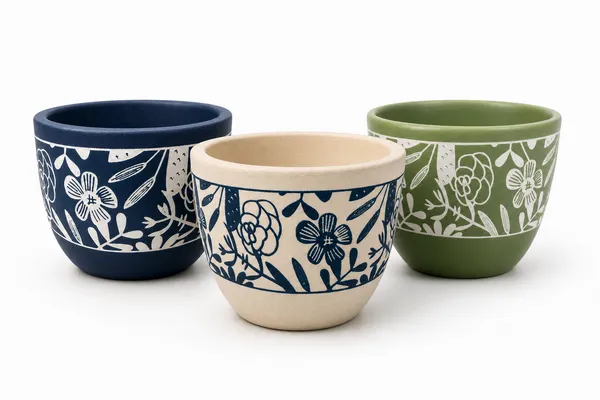 Terracotta_Floral_Plant_Pots_Set_of_3,_9.8x8_cm,_Blue/Green/Beige_Combo_Flower_pots_for_Gifting_and_Home_Decor