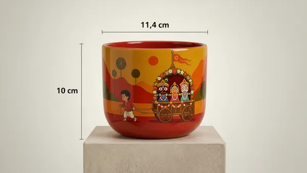 Jagannath_Cart_Decorative_Indoor_Planter_|_Premium_Handcrafted_Flower_Pot_for_Indoor_Plants_|_Cultural_Home_Decor_Pot_with_Drainage_Hole_|_Temple_Decor_|_Housewarming_&_Festival_Gift