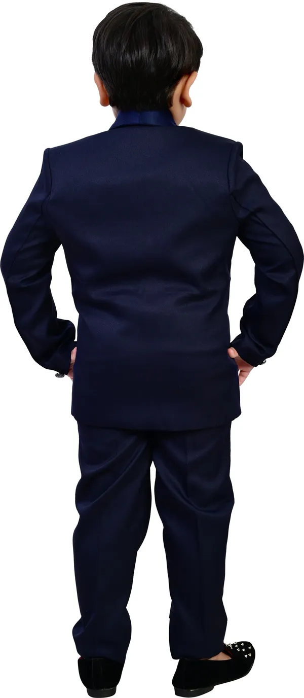 Dark_Blue_Polyester_5_Piece_Coat_Pant_Suit_Set_Solid_For_Boys