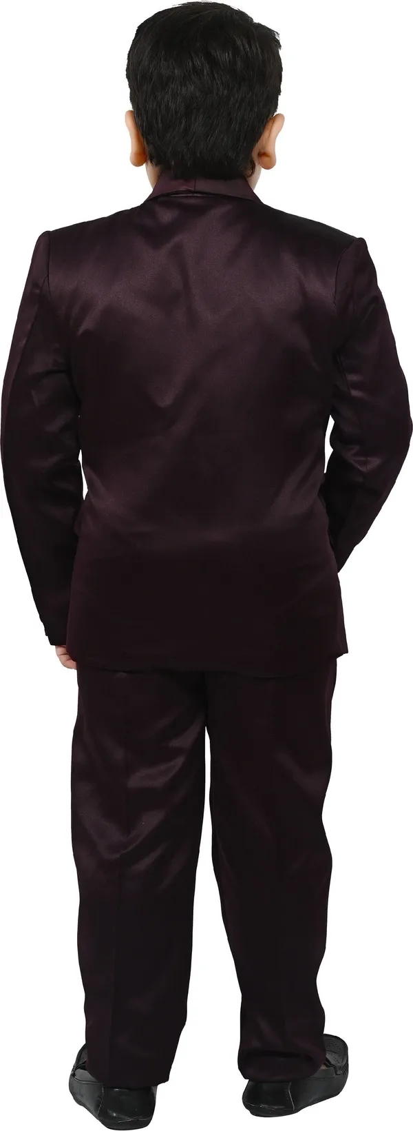 Brown_Silk_Blend_Bt_Dezines_Coat_Pant_Suit_Set:_Shirt,_Pants,_Coat,_And_Tie_For_Kids_Solid_For_Boys