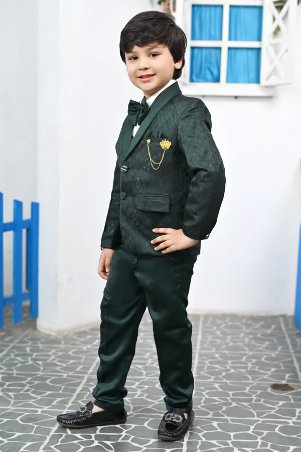 Dark_Green_Satin_5_Piece_Coat_Pant_Suit_Set_Diamonds_For_Boys