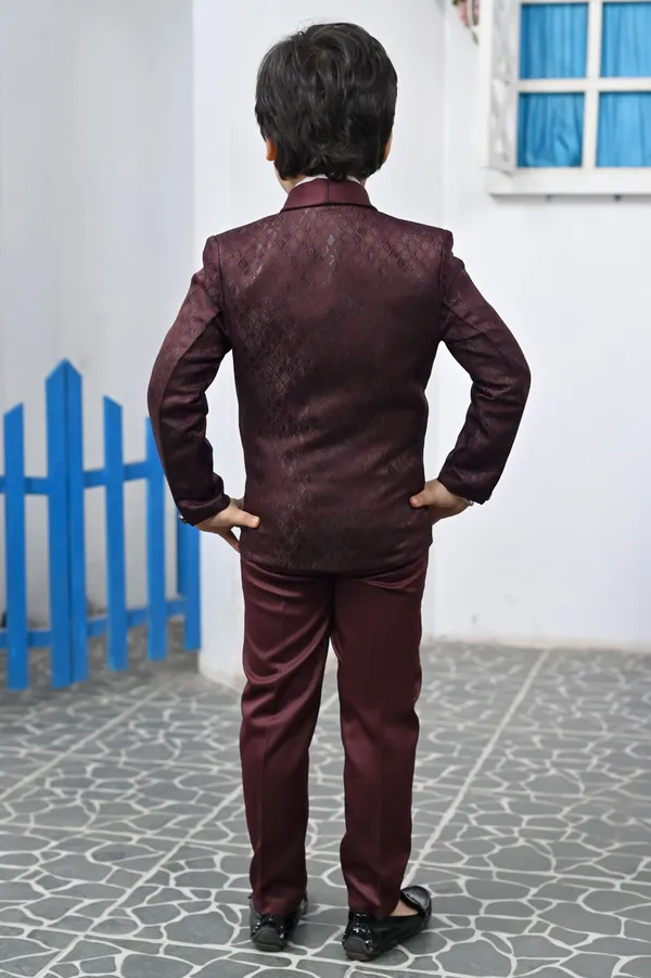 Maroon_Satin_5_Piece_Coat_Pant_Suit_Set_Diamonds_For_Boys