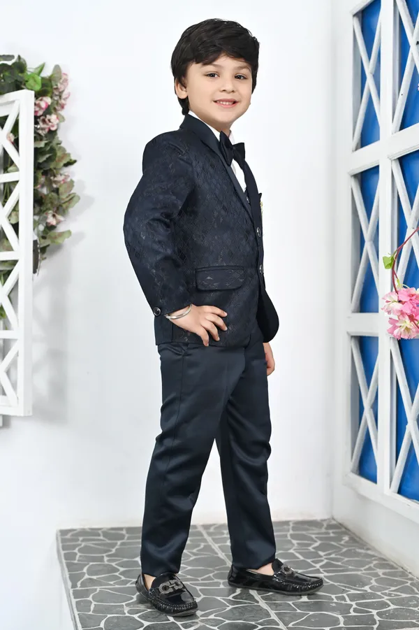 Dark_Blue_Satin_5_Piece_Coat_Pant_Suit_Set_Diamonds_For_Boys