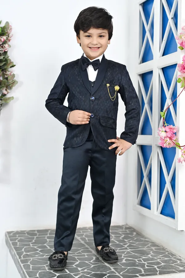 Dark_Blue_Satin_5_Piece_Coat_Pant_Suit_Set_Diamonds_For_Boys