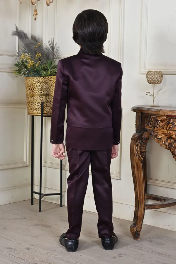 Maroon_Satin_5_Piece_Coat_Suit_Set_With_Shirt,_Pant,_Waistcoat_&_Tie_For_Boys_Embroidered_For_Boys