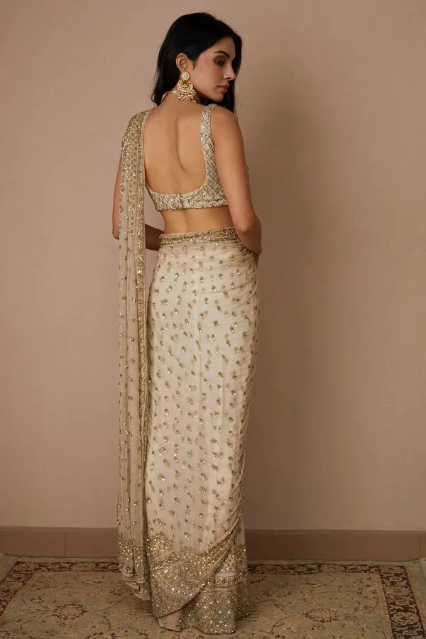 Butterfly_Net_Saree_with_Sequins_&_Dori_Embroidery_with_Unstitched_Blouse.