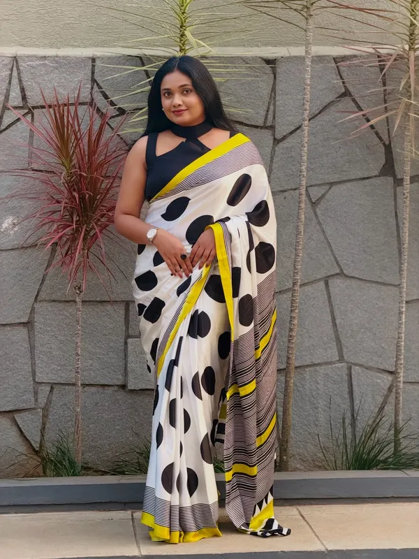 Yellow_And_Cream_Modal_Silk_Saree_For_Women.