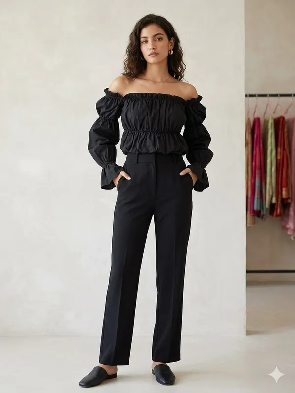 BLACK_CREPE_CROP_TOP