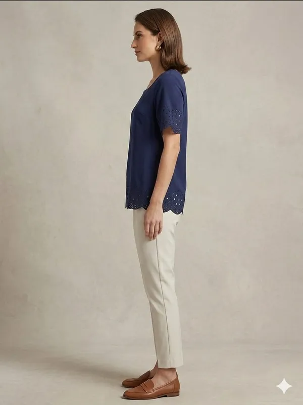 BLUE_GEORGETTE_LONG_TOP