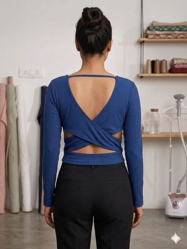 BLUE_LYCRA_CROP_TOP