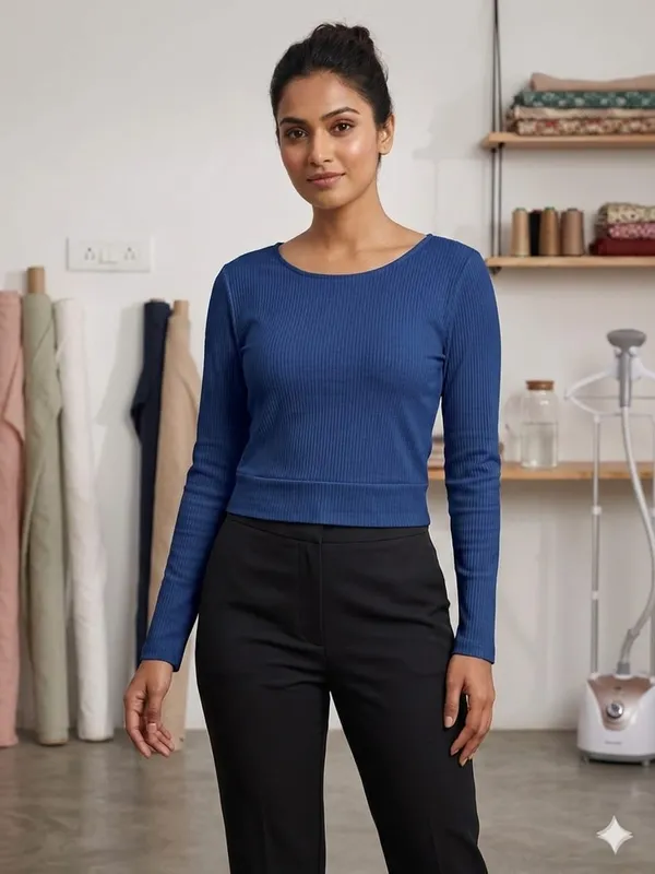 BLUE_LYCRA_CROP_TOP