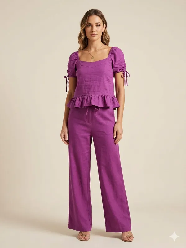 COTTON_PURPLE_PEPLUM_TOP