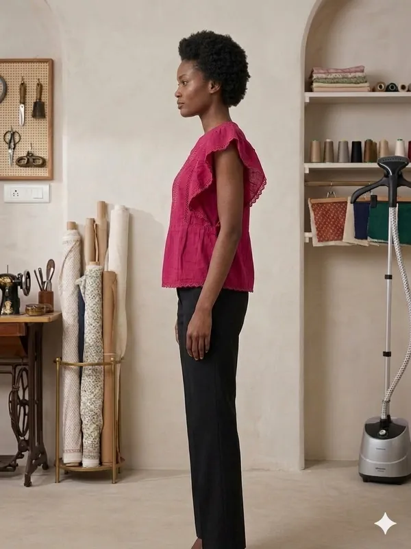 EMBROIDERED_PINK_COTTON_SHORT_TOP