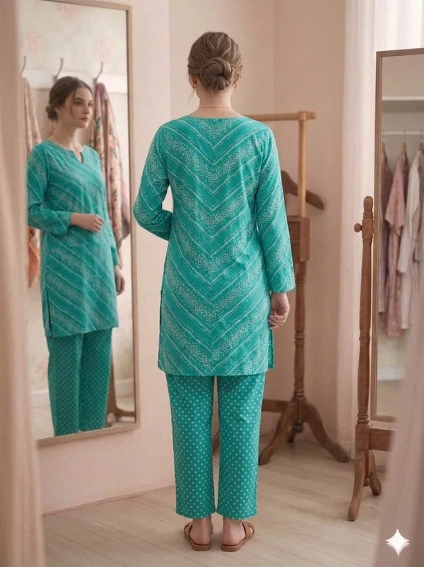 GREEN_COTTON_SHORT_KURTI