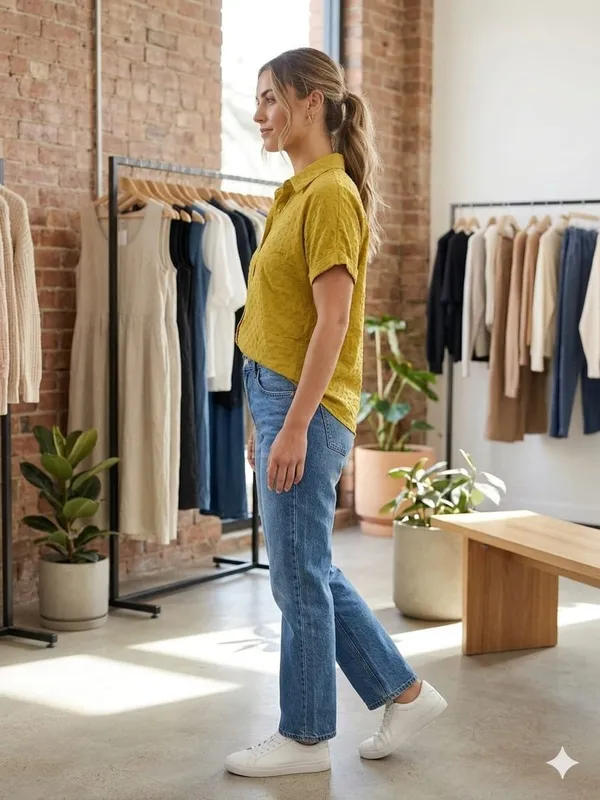 GREEN__COTTON_SHIRT_TOP