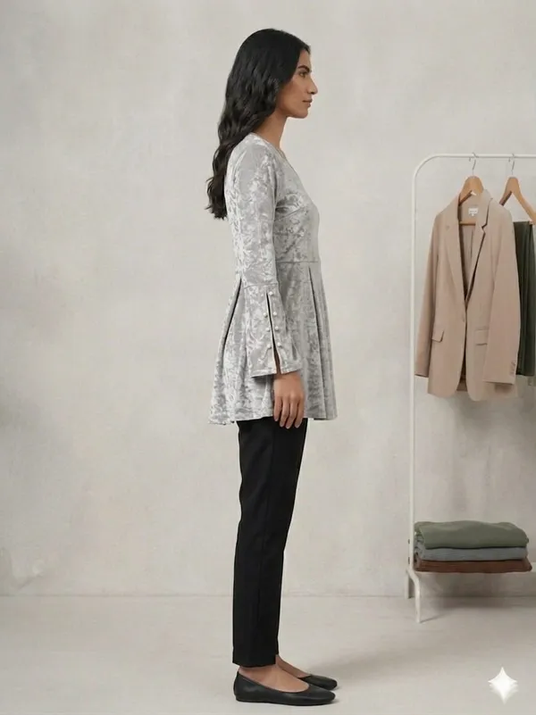 GREY_VELVET__PEPLUM_TOP