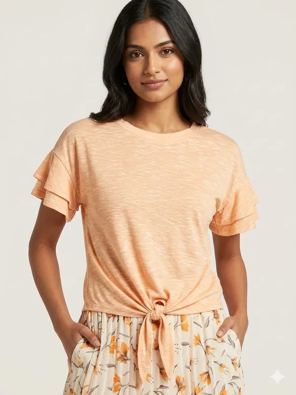 LYCRA_CREAM_T-SHIRT