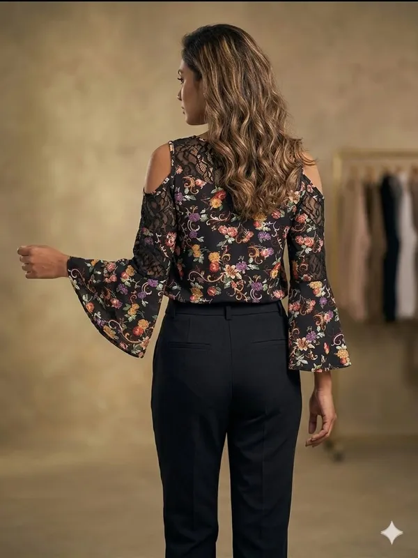 MULTICOLOUR_CREPE_LONG_TOP