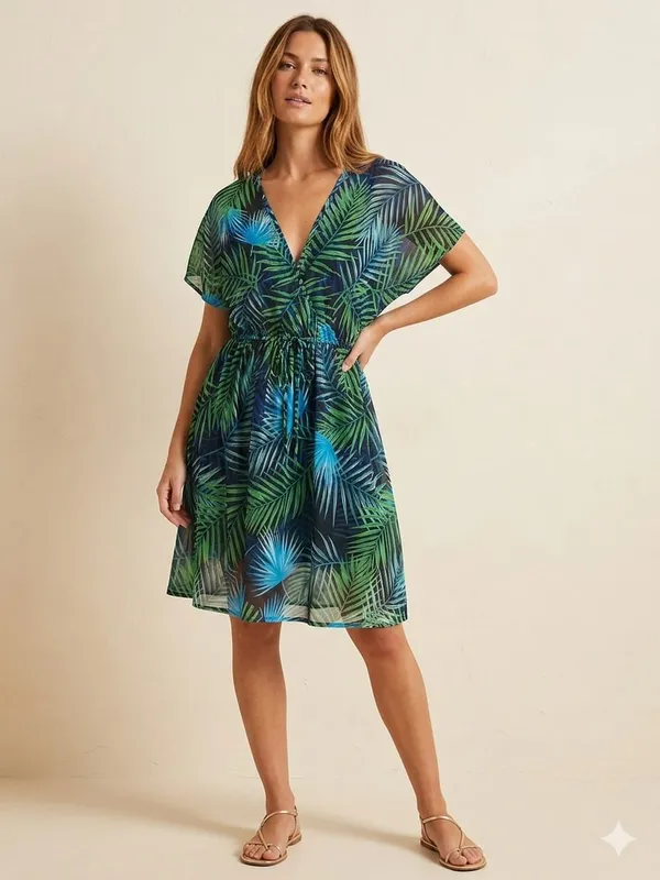MULTI_COLOUR_GEORGETTE_FROCK