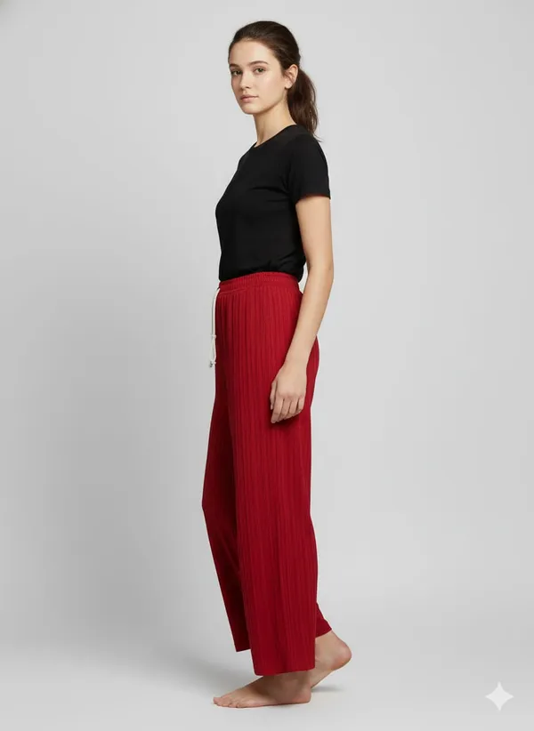Maroon_Cotton_Premium_&_Elegant_Palazzo_For_Women