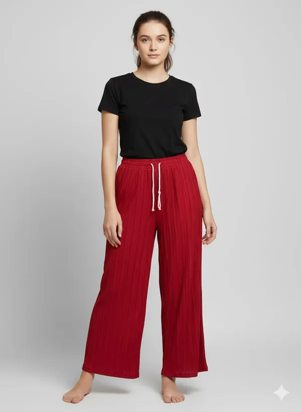 Maroon_Cotton_Premium_&_Elegant_Palazzo_For_Women