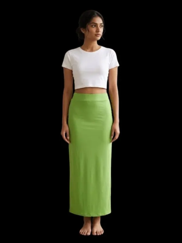 PARROT_GREEN_LYCRA_SHAPE_WEAR