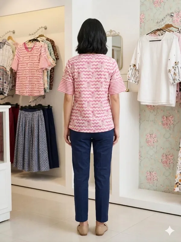 PINK_COTTON_SHORT_KURTI
