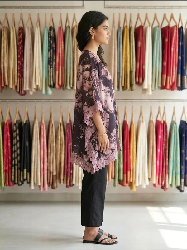 PRINTED_CHIFFON_MUTICOLUR_LONG_TOP