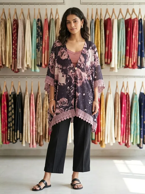 PRINTED_CHIFFON_MUTICOLUR_LONG_TOP