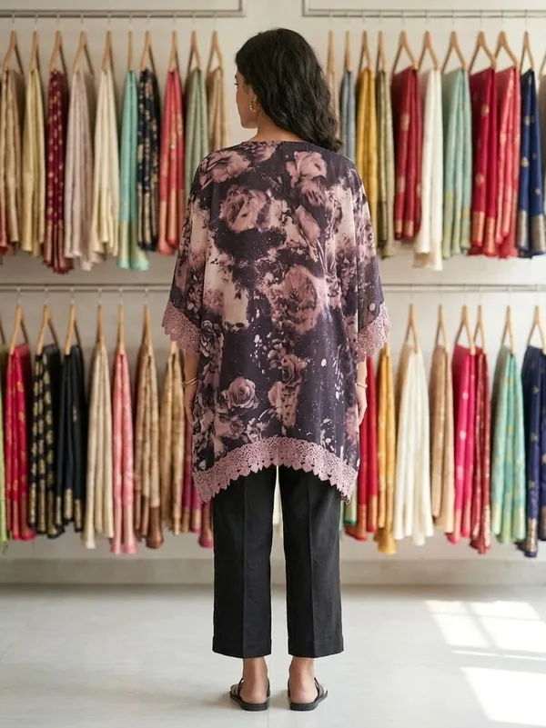 PRINTED_CHIFFON_MUTICOLUR_LONG_TOP