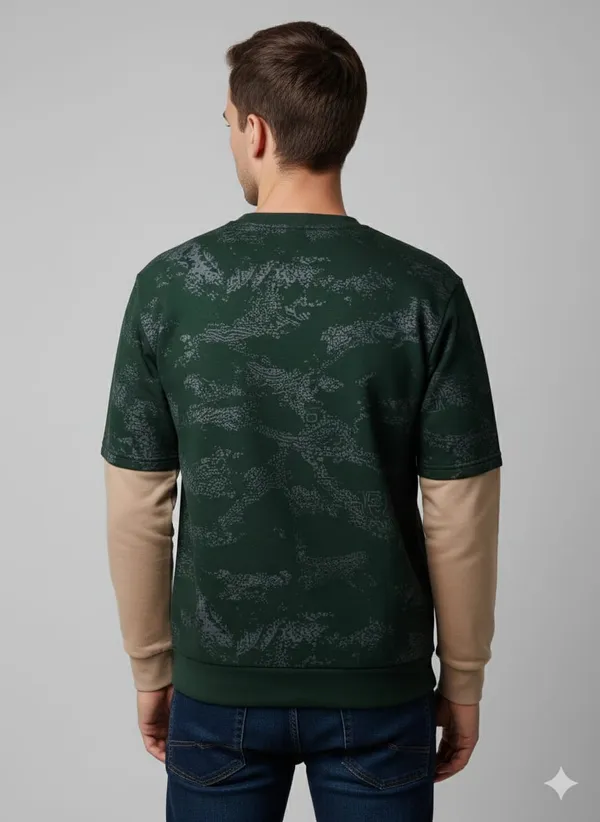 Dark_Green_Cotton_Premium_&_Elegant_Printed_T-Shirt_For_Men
