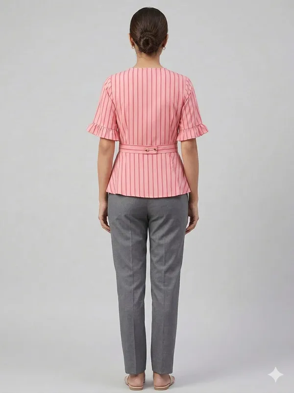 Rosewood_Pinstripe_Peplum_Wrap_Top