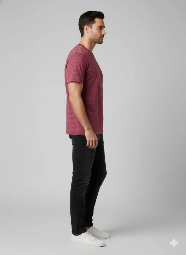 Dark_Pink_Cotton_Premium_&_Elegant_Sport_T-Shirt_For_Men