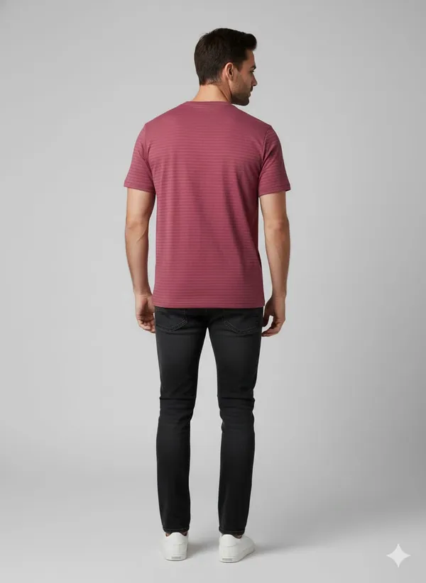 Dark_Pink_Cotton_Premium_&_Elegant_Sport_T-Shirt_For_Men
