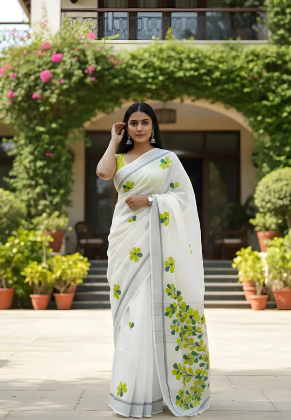 AAROHI_-_Bhagalpuri_White_Cotton_Linen_Saree_For_Women_(Hand-Painted)