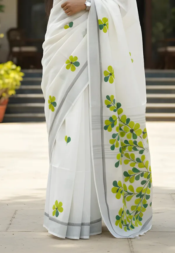 AAROHI_-_Bhagalpuri_White_Cotton_Linen_Saree_For_Women_(Hand-Painted)