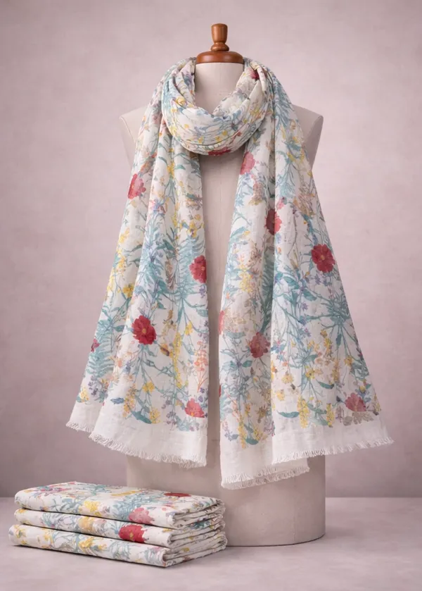 Linen_Digital_Print_Dupatta_for_Women_-_Flower